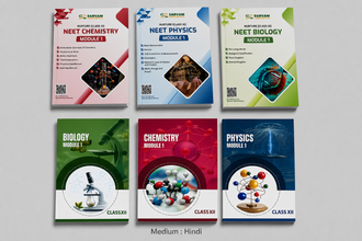 Sarvam NEET Module Set With DPP Booklet Set: Class XI+XII In Hindi