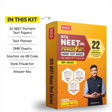 NEET Home Test Series| 22 Test Booklets (8 Minor Tests+4 Semi-Major Tests+10 Full Syllabus Tests) Based on the latest NTA Pattern (OMR Sheets + Ans Key)