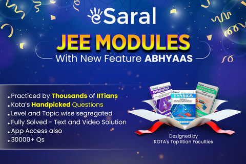 eSaral JEE Study Material - Modules