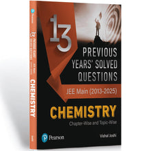Pearson Previous Years’ Solved Questions JEE Main (2013-2025) Physics, Chemistry & Mathematics COMBO