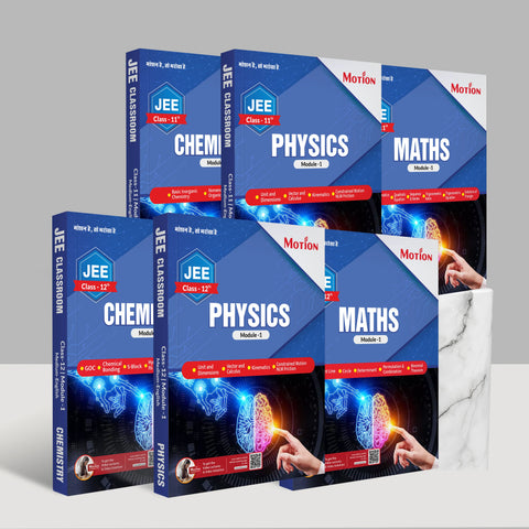 JEE Complete Study Material For 11th + 12th Class Students by MOTION
