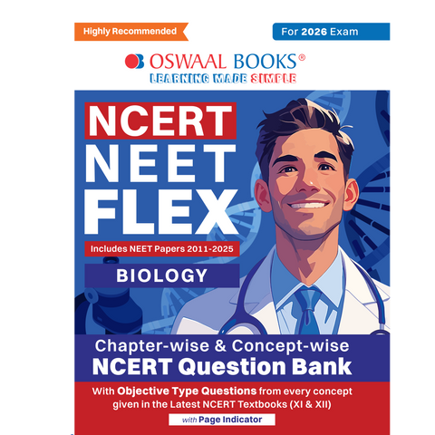 Oswaal NCERT NEET FLEX - Biology | Chapter-wise & Topic-wise | NCERT Question Bank