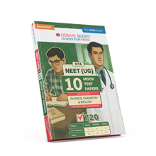 Oswaal NEET (UG) 10 Mock Test Papers Based on Latest NTA Pattern | PHYSICS, CHEMISTRY & BIOLOGY| For 2026 Exam