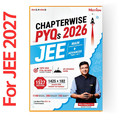 Motion Chapterwise PYQs (JEE Mains+Advanced 2026)| Physics, Chemistry and Mathematics