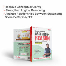 Motion NEET Assertion Reason Book 2026 | Chapterwise Assertion-Reason Questions for NEET Biology, Physics & Chemistry | 10 Questions Per Chapter with ... Book & Concept Builder by Motion Education